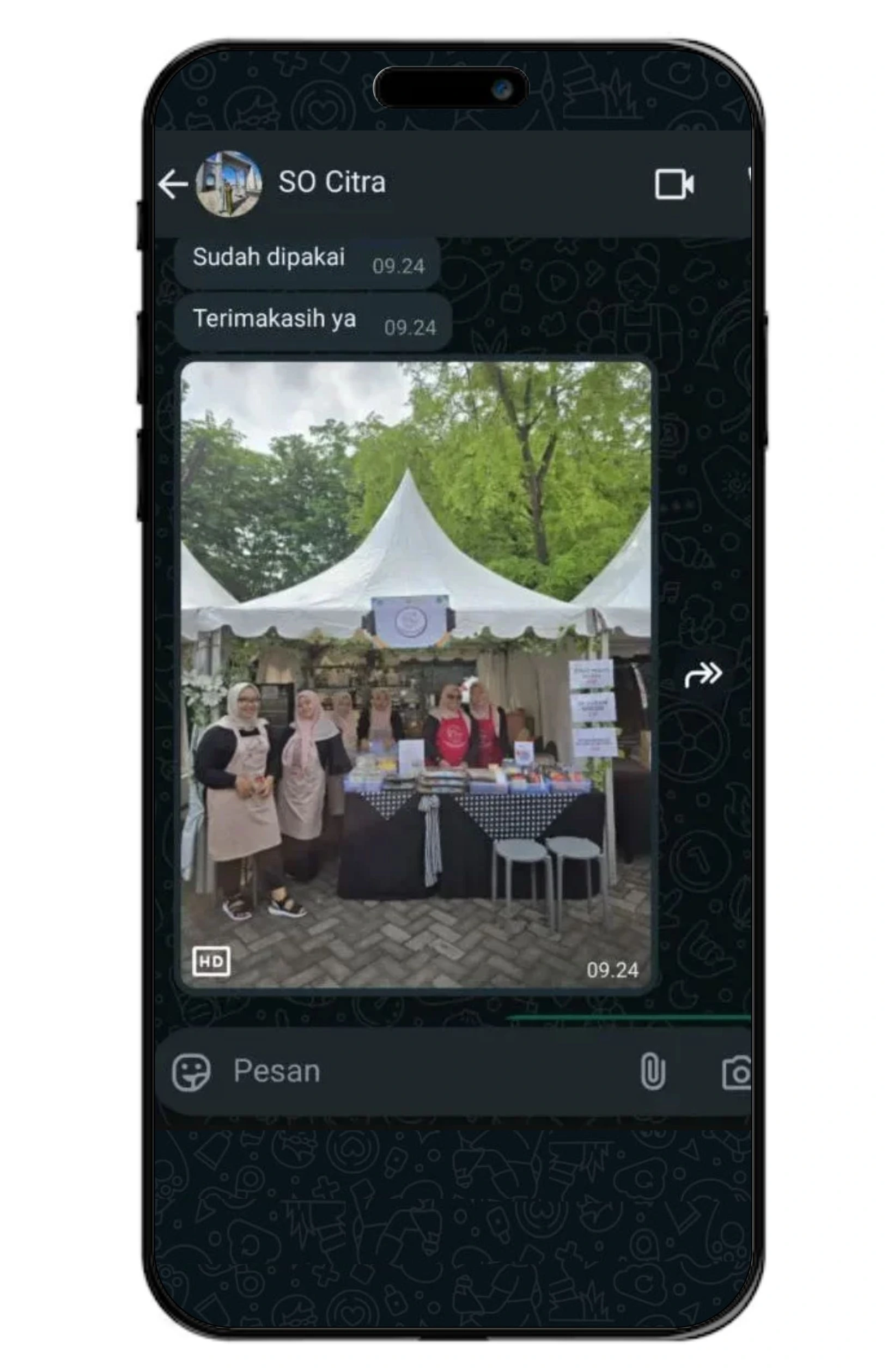 testimoni wa jasa bordir di surabaya